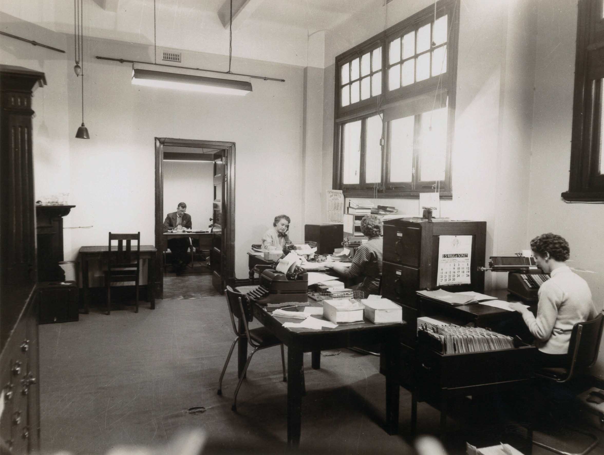 Head office in Bowman Building
